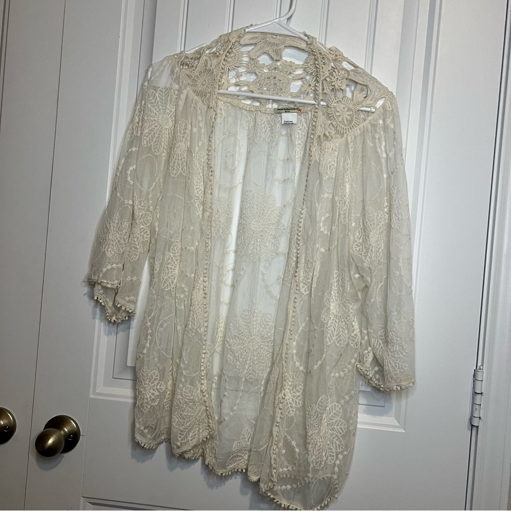 Lace cardigan